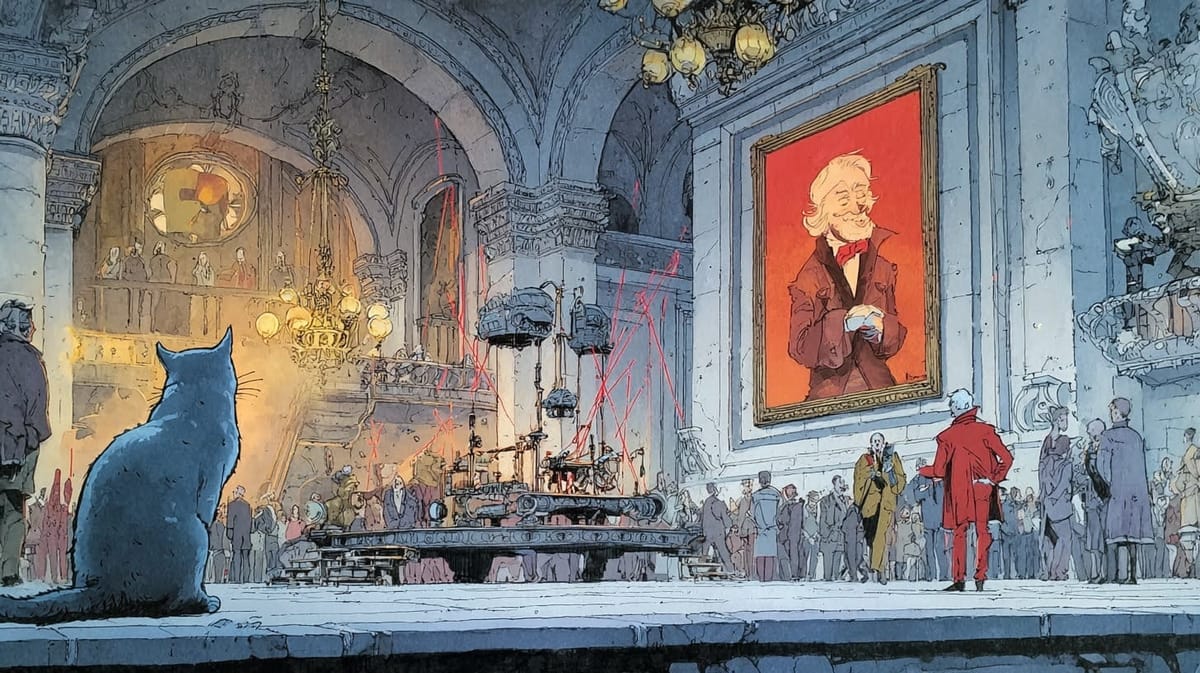 Amateur Hour: The Case of the Vermillion Lady